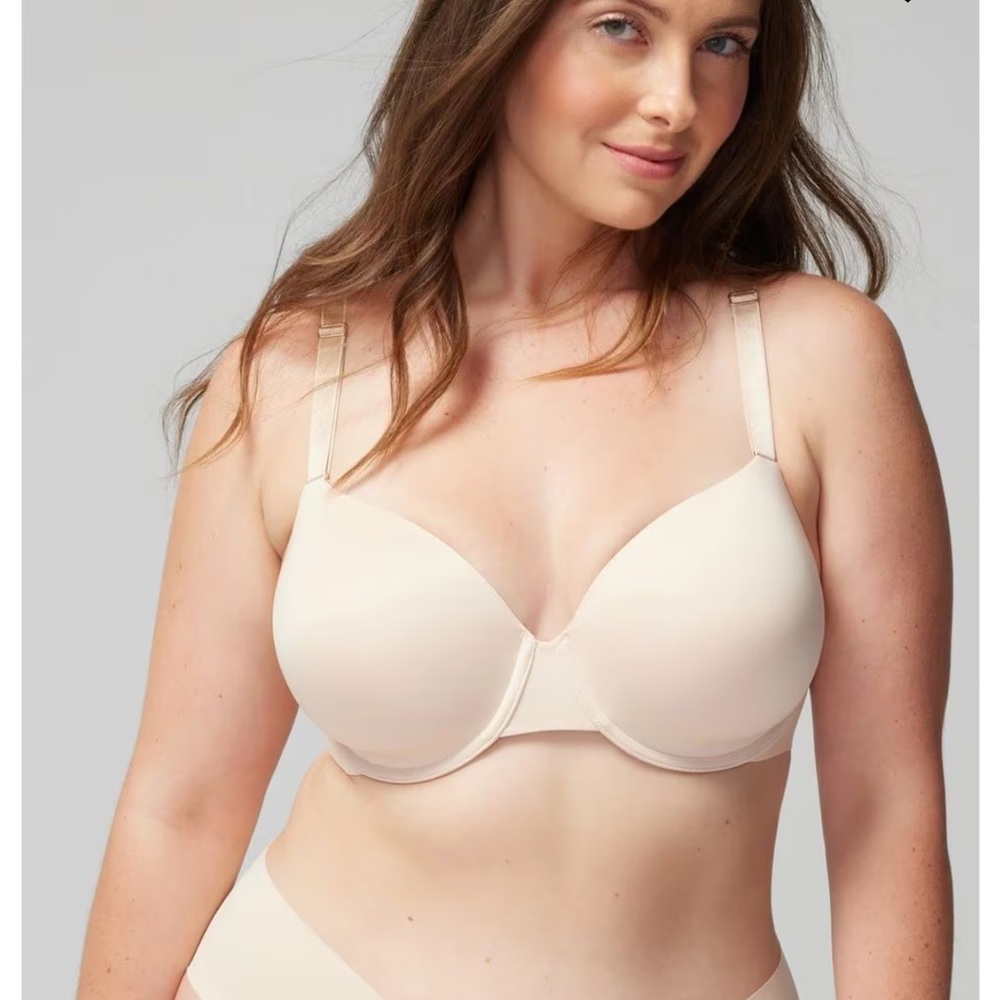 Soma Vanishing 360 Perfect Coverage Bra in Pale Sand